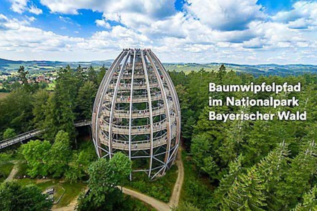 Cozy I Blockhuette Im Nationalpark I Ferienwohnung Нойрайхенау Екстер'єр фото